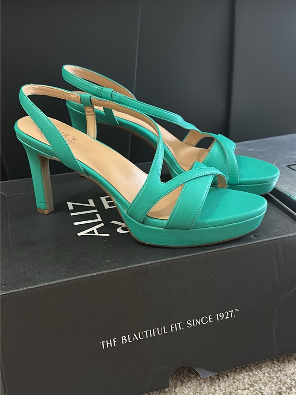 NATURALIZER Platform Slingback Heels - Women
